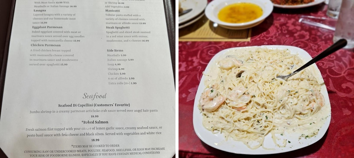 Margo's Mediterranean Cuisine Menu