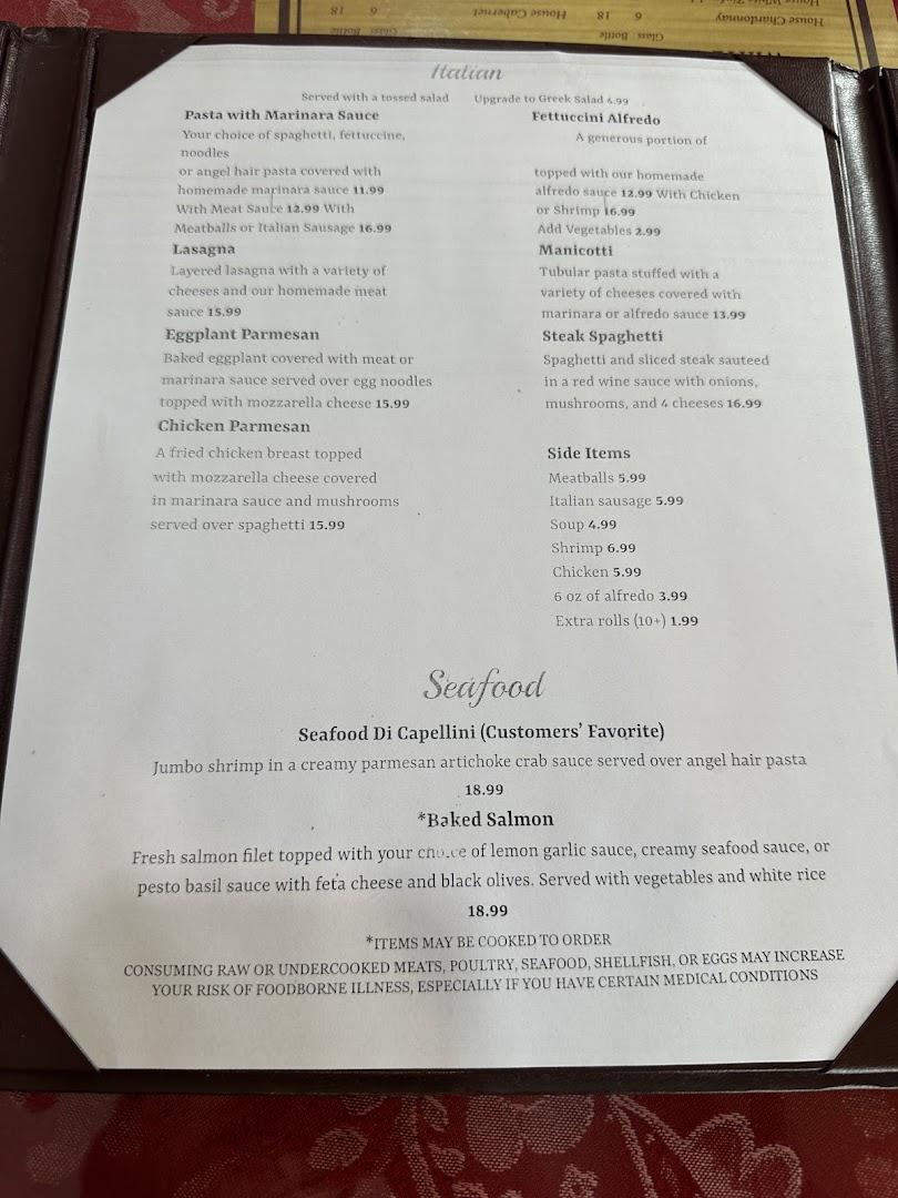Margo's Mediterranean Cuisine Menu image 1